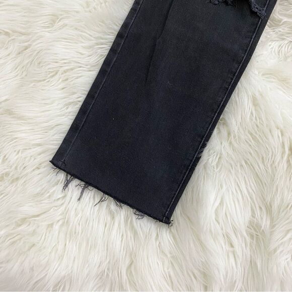 Pacsun High Rise Straight Distressed Jeans - Picture 5 of 6